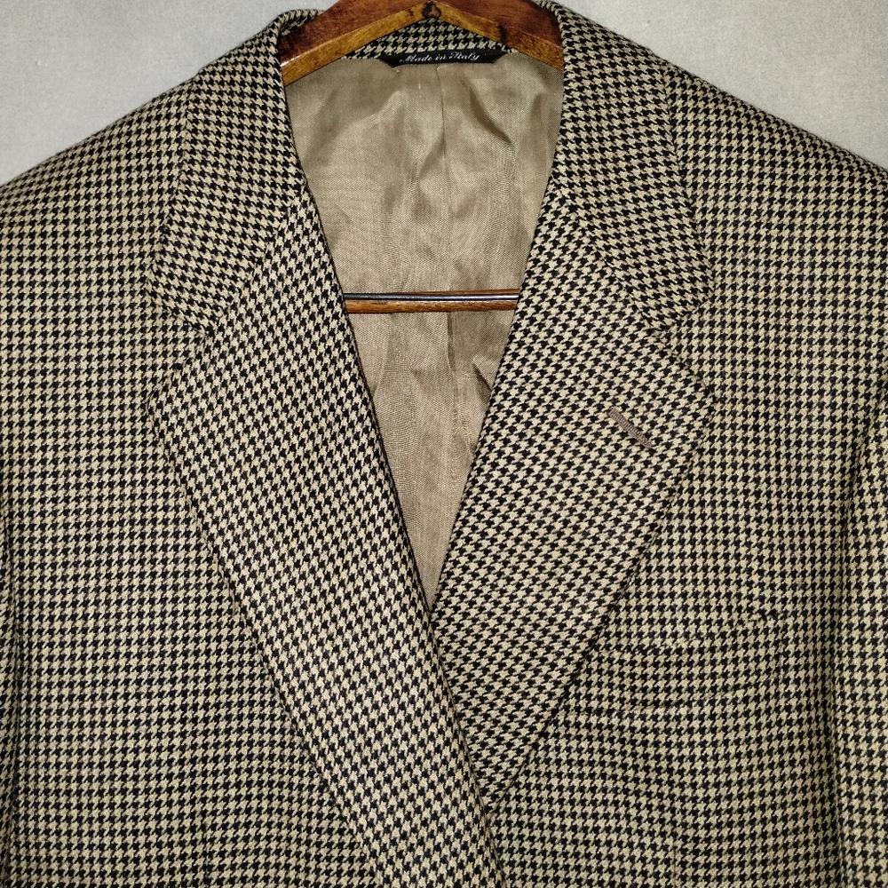 NEW Canali Mens Blazer Sport Coat Two Button Tweed Jacket Size 42R 44R Casual